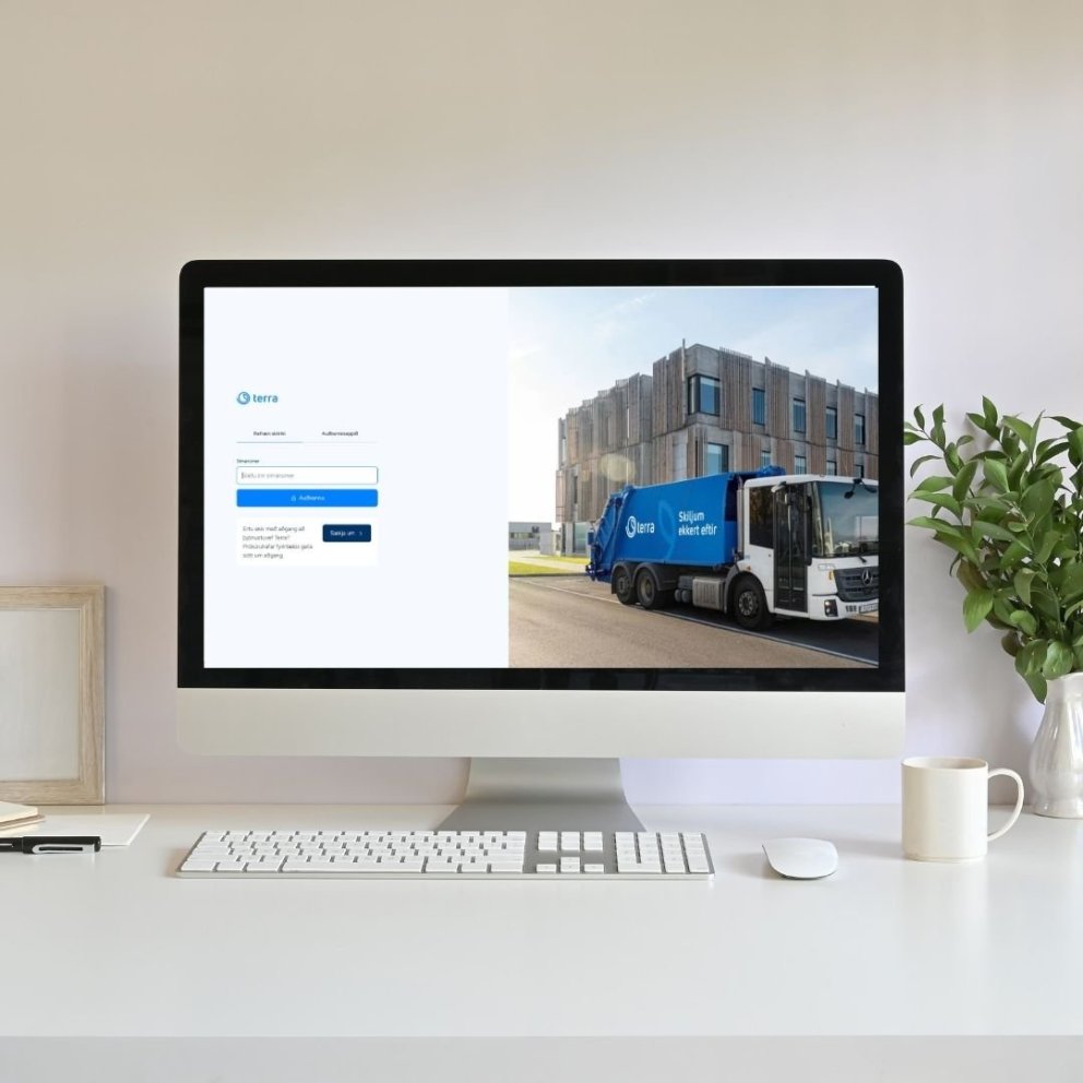 Nýr og öflugri Þjónustuvefur Terra er kominn í loftið