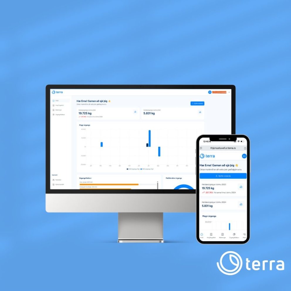 Þjónustuvefur Terra hlýtur tilnefningu