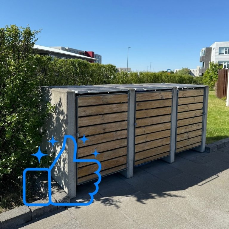 Mikilvægi þess að huga að aðkomu söfnunaríláta við heimili og fyrirtæki