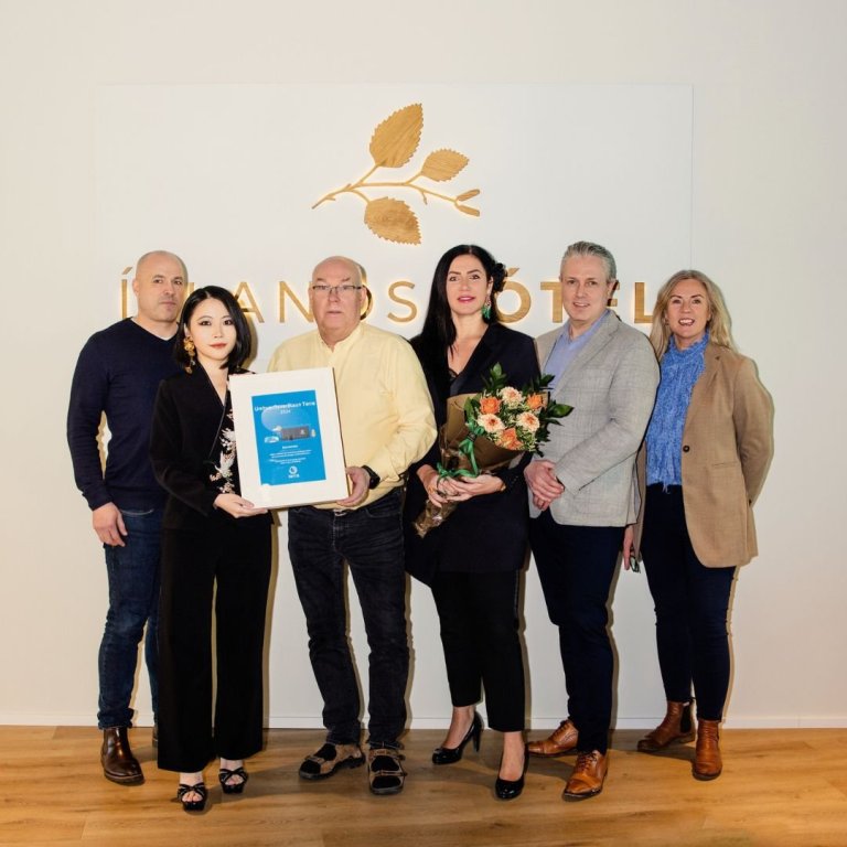 Íslandshótel hlýtur umhverfisverðlaun Terra 2024 á höfuðborgarsvæðinu