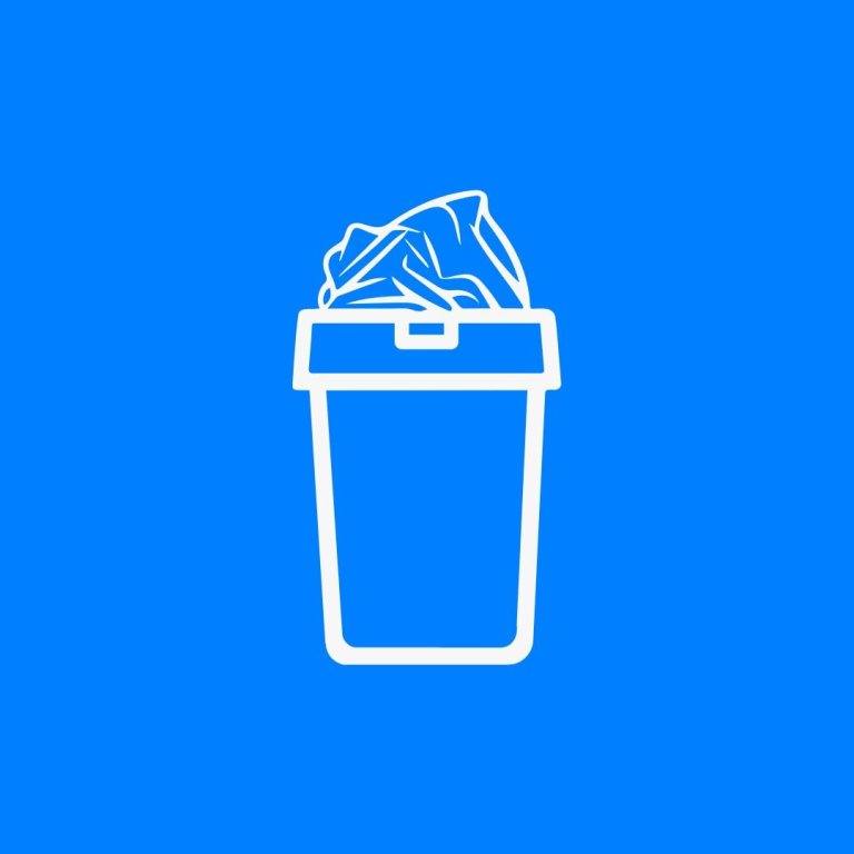 Hættur sem fylgja því að yfirfylla úrgangsílát!