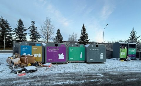 Góð umhirða við grenndargáma